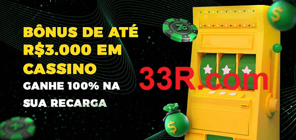 33r melhor bônus de depósito